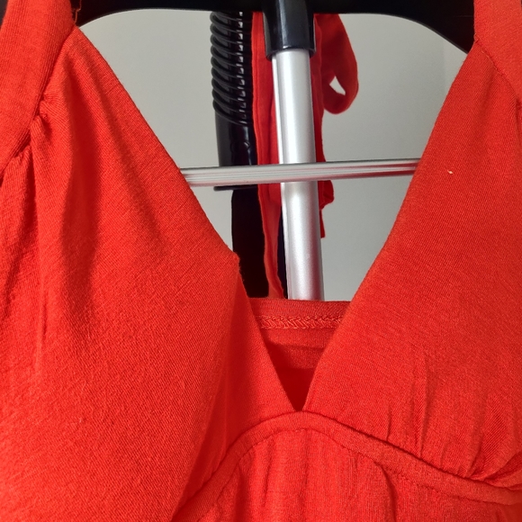 Orange halter top - Picture 4 of 6